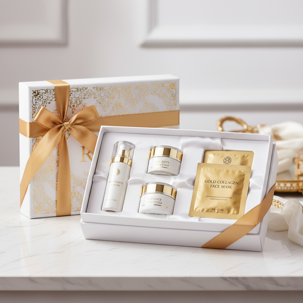 Coffret Soin Visage Premium Anti-Âge Luxe – Mavero