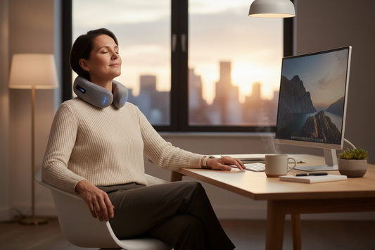 RelaxNuque Pro en utilisation