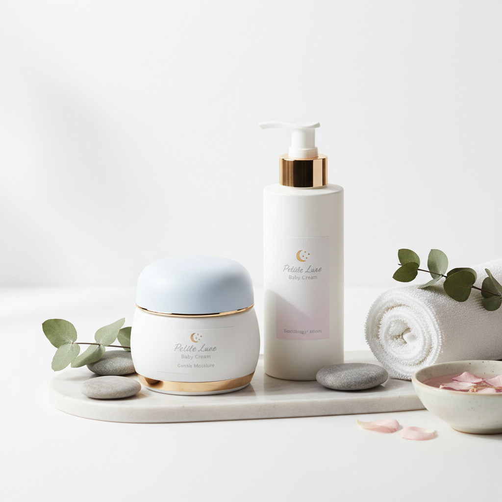 Crème hydratante douce pour bébé