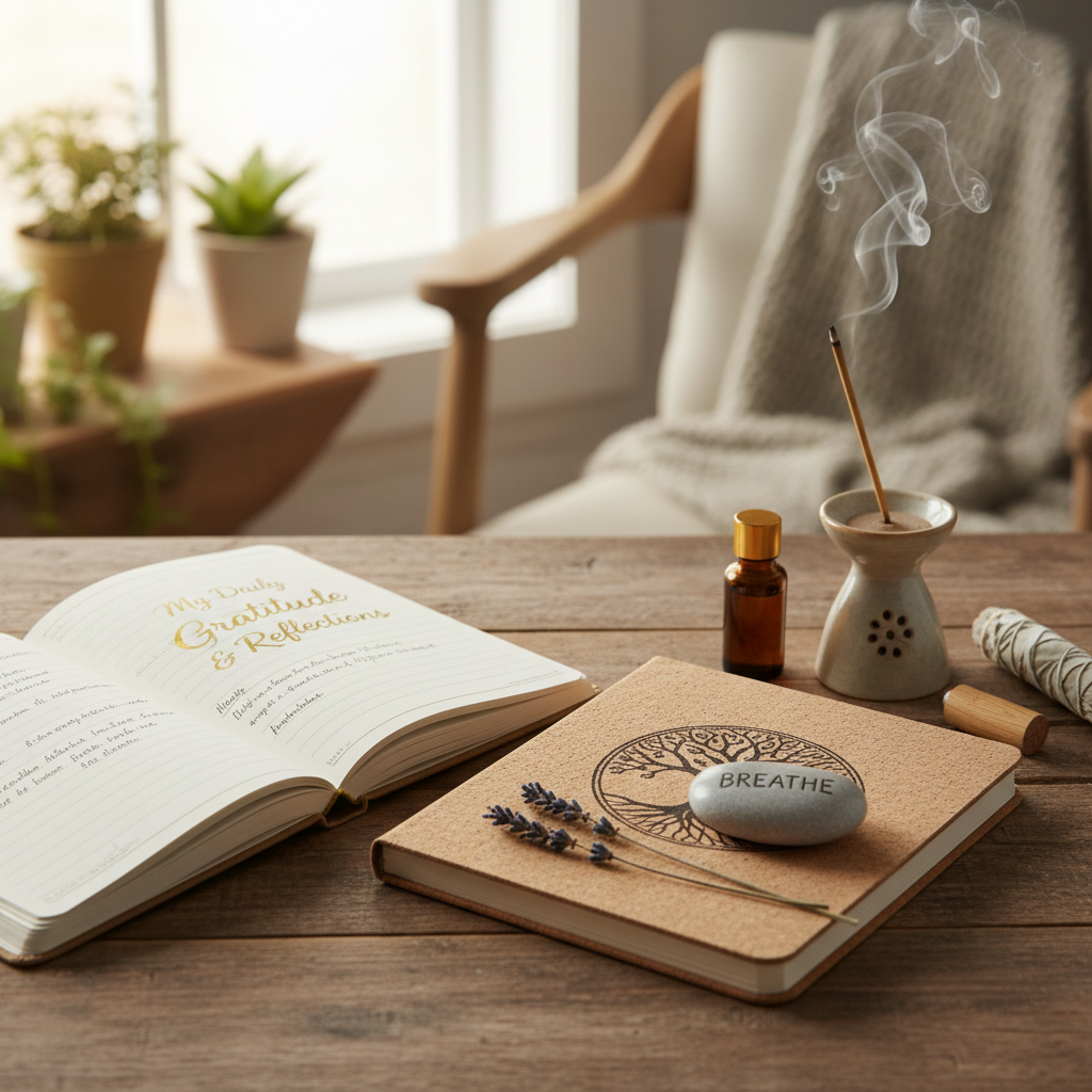 Journal de gratitude élégant