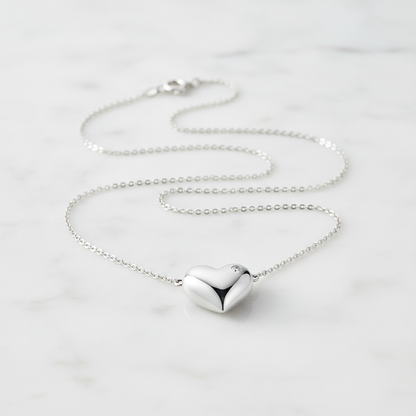 Collier coeur display
