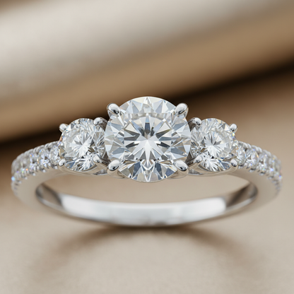 Détail trois diamants