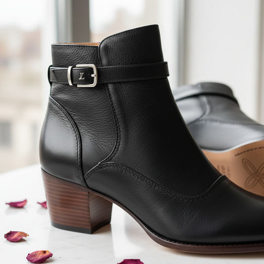 Détails cuir premium