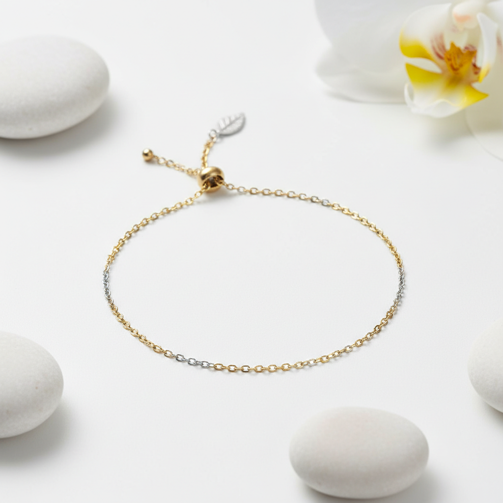 Bracelet chaîne délicat pour femme - minimaliste et élégant