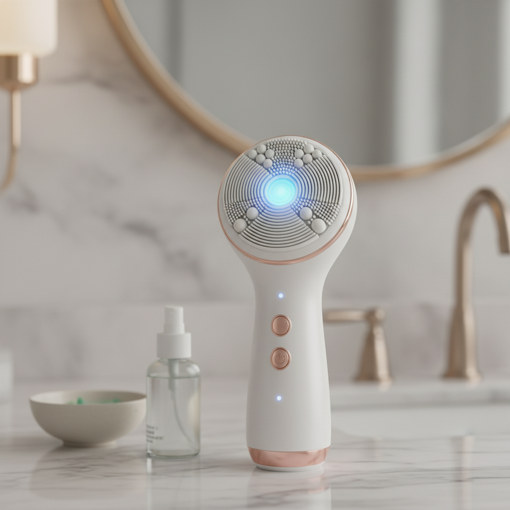 Brosse nettoyante faciale électrique