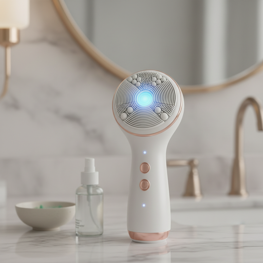 Brosse nettoyante faciale électrique