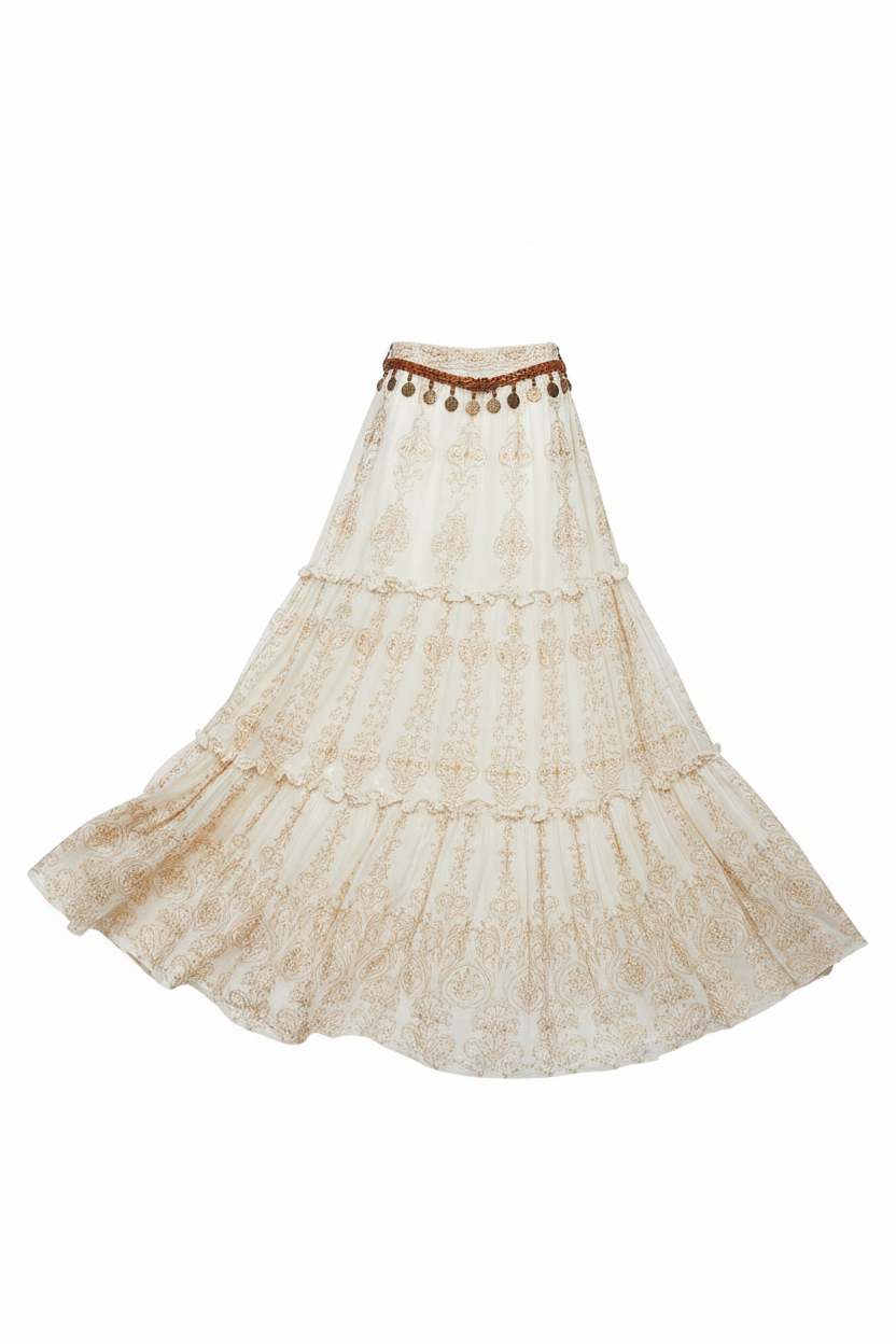 Jupe Longue Fluide Femme