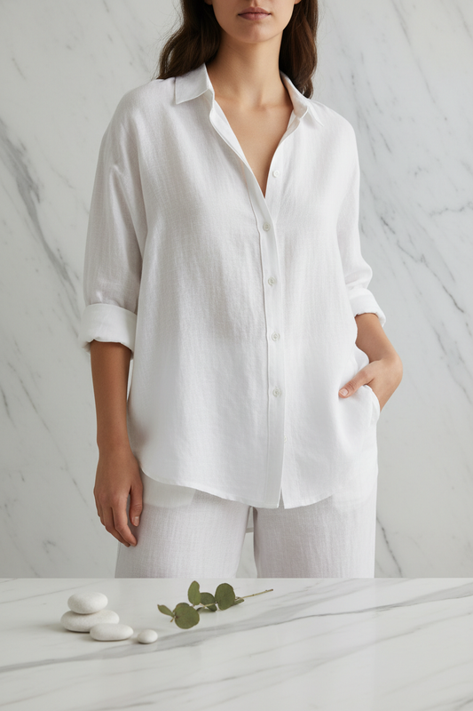 Chemise Lin Naturel - Mavero