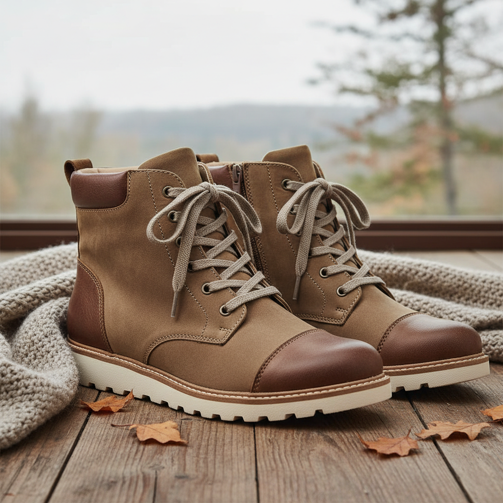 Bottines casual élégantes et confortables