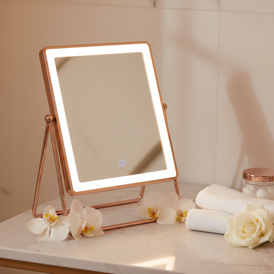 Miroir LED Lumineux Maquillage Pro - Mavero