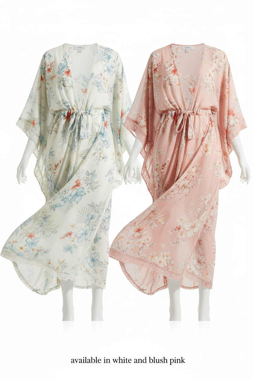Kimono de plage - Collection Printemps-Été Mavero