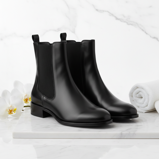 Bottes Chelsea Cuir - Mavero