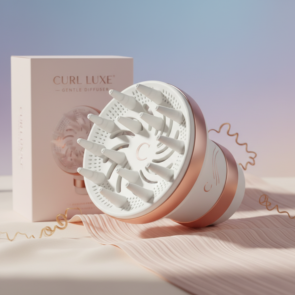 Diffuseur Cheveux Frisés – Séchage Doux pour Boucles
