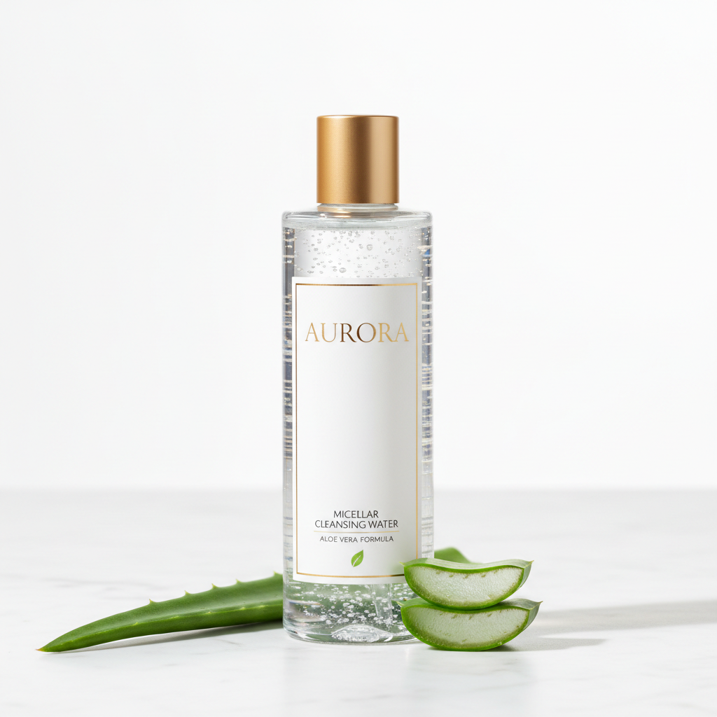 Eau micellaire démaquillante luxe