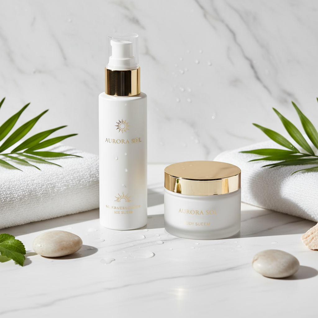 Sérum Solaire SPF 50 Visage & Corps – Protection solaire luxueuse