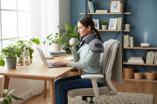 Masseur Épaules en utilisation