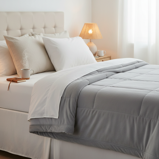 Couverture lestée premium pour améliorer le sommeil et réduire le stress
