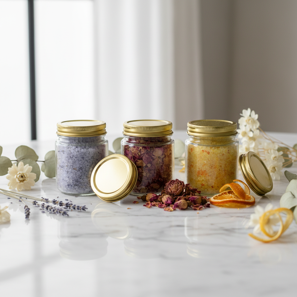 Sel de Bain Aromathérapie Coffret 3 Parfums - Mavero