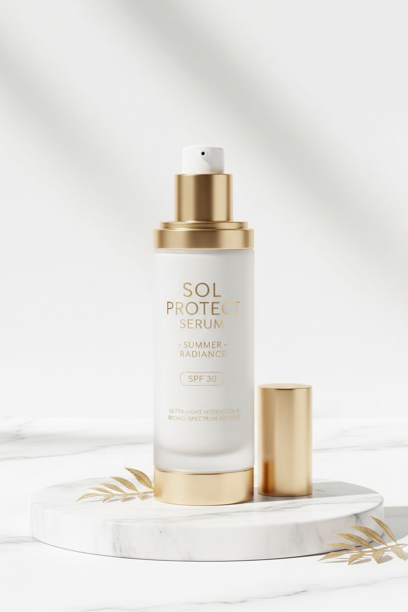 Sérum hydratant protection solaire luxe Mavero