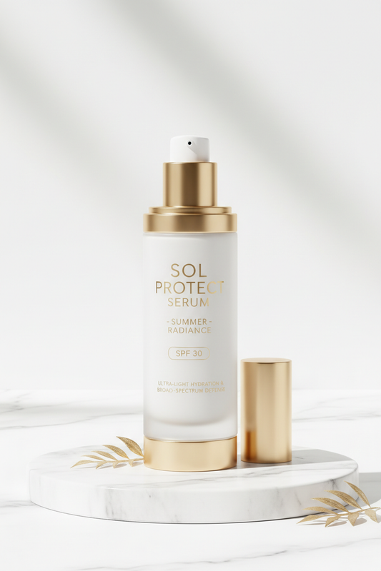 Sérum hydratant protection solaire luxe Mavero