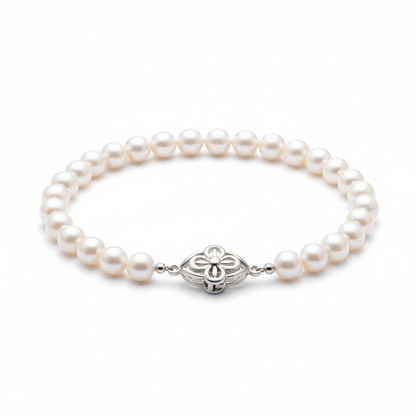 Bracelet perles eau douce classique