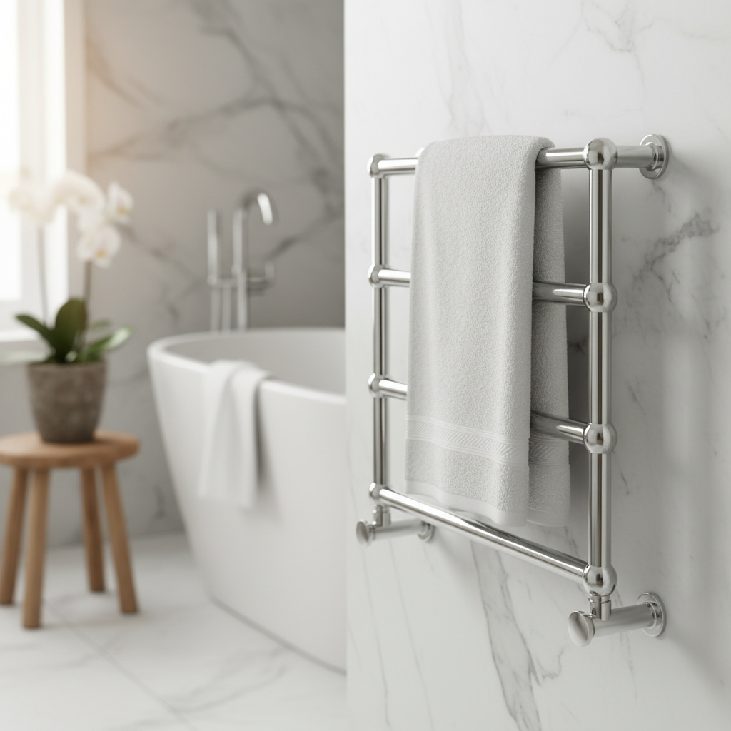 Porte-Serviettes Chauffant Électrique Luxe - Mavero