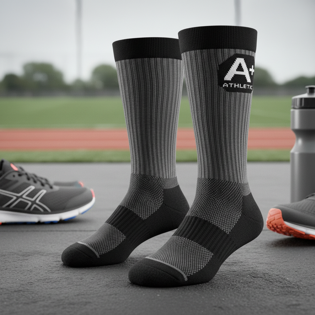 Chaussettes de compression pour performance sportive
