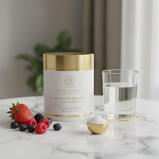 Collagène marin premium en poudre pour la beauté et le bien-être