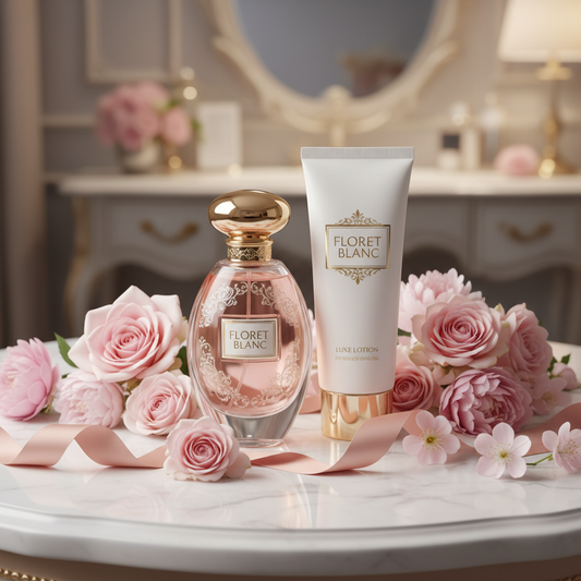Set Parfum & Lotion Corps Luxe Senteur Florale – Mavero