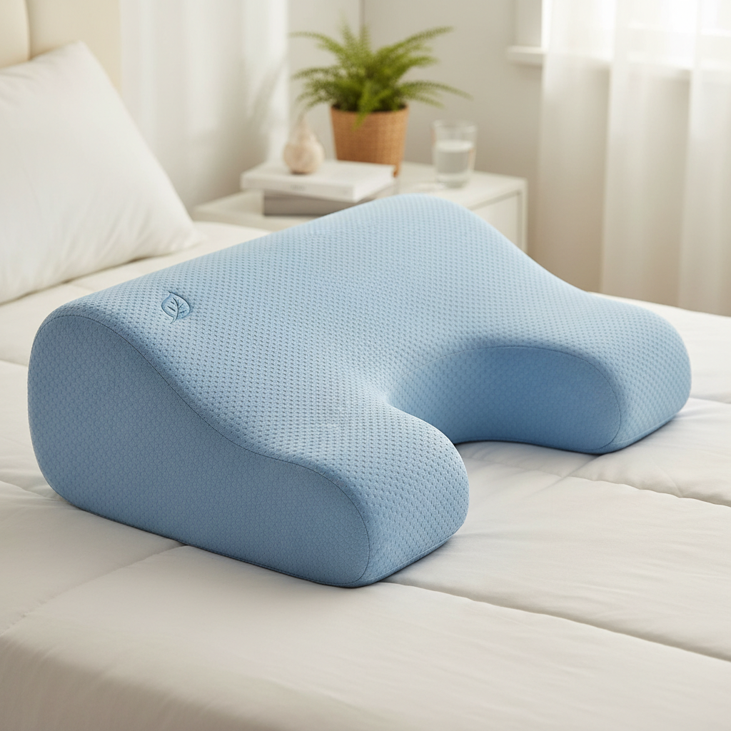 Oreiller ergonomique à mémoire de forme