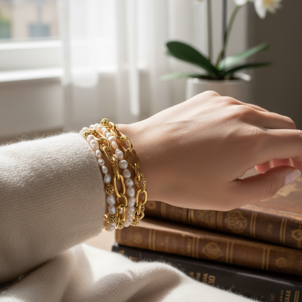Bracelet luxe porté