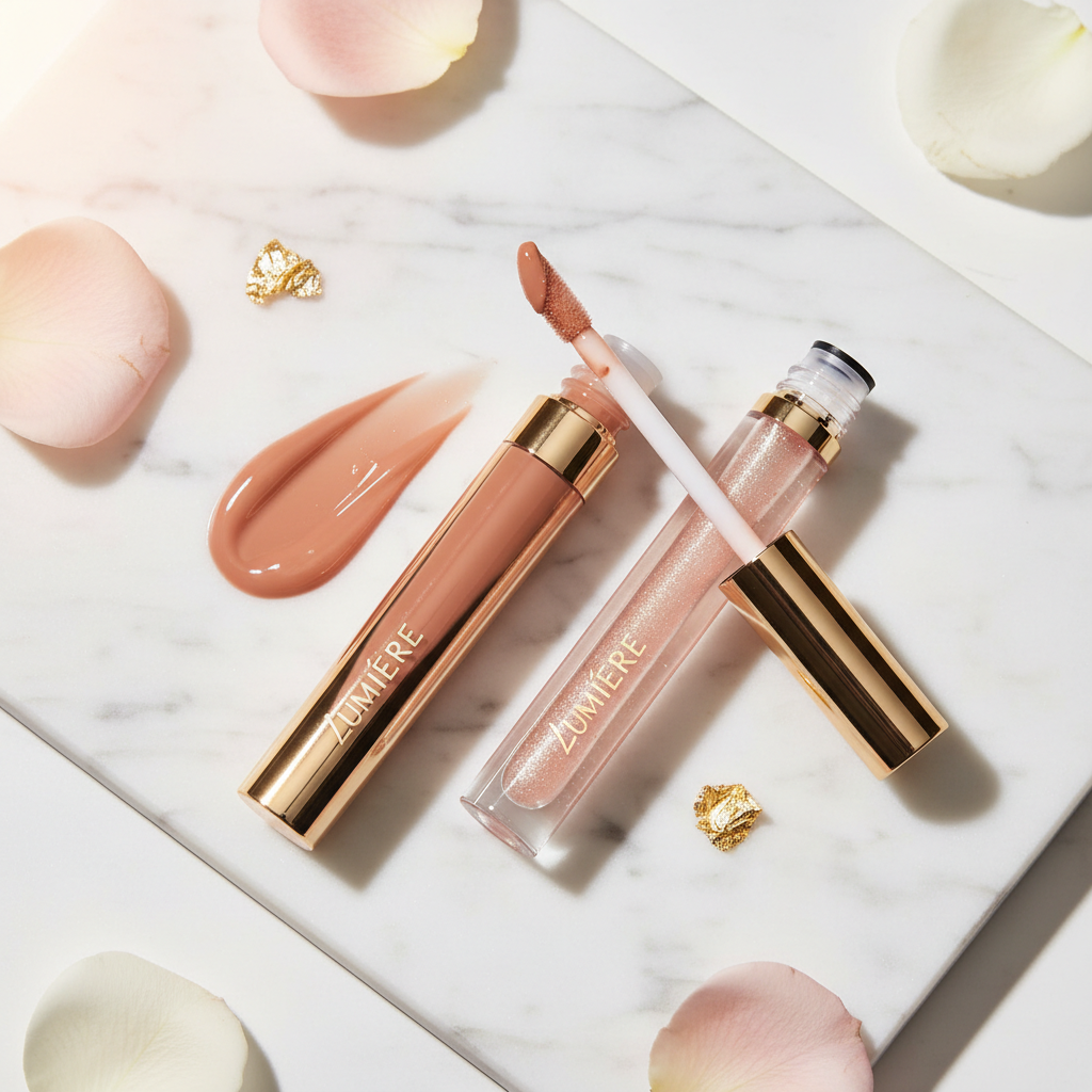 Gloss Repulpant & Huile à Lèvres Luxe Mavero Beauty