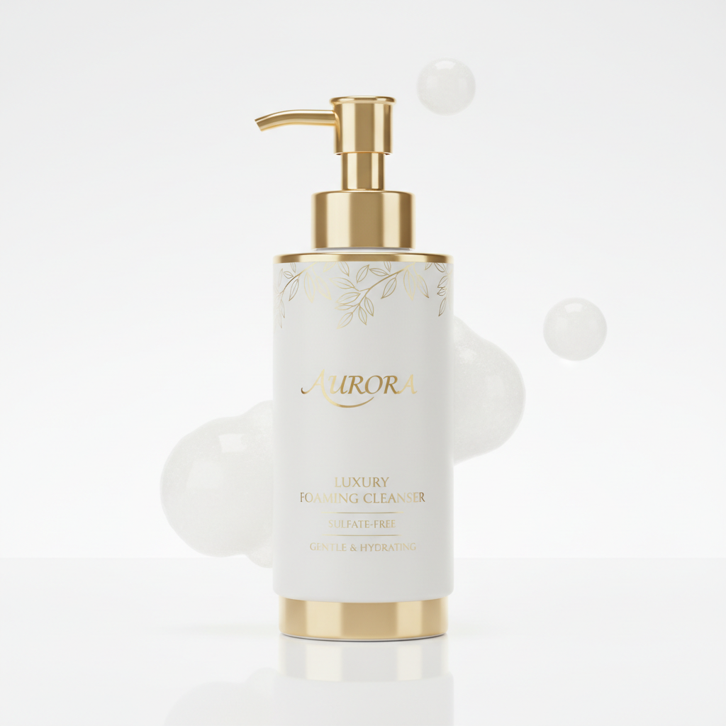 Nettoyant moussant doux visage
