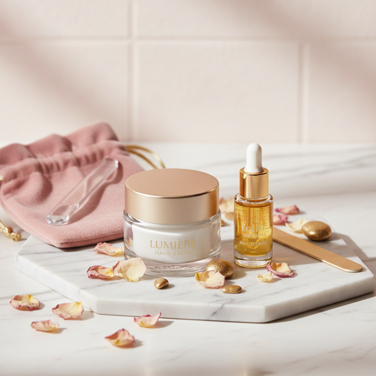 Crème Mains & Huile Cuticules Luxe – Soin nourrissant mains et ongles