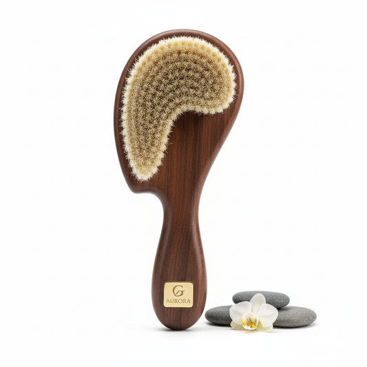 Brosse de Massage Corps Gua Sha Luxe Mavero Beauty