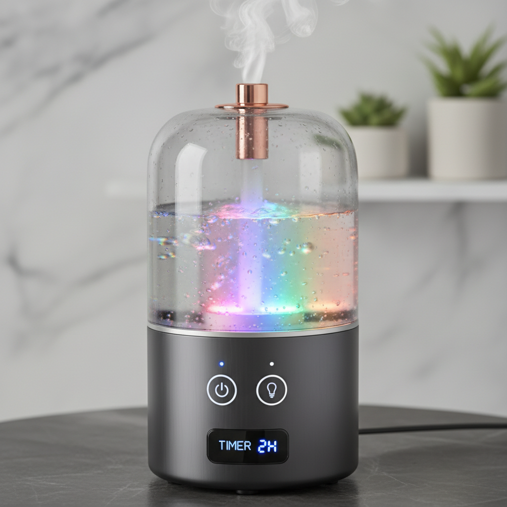 Humidificateur - LED et détails
