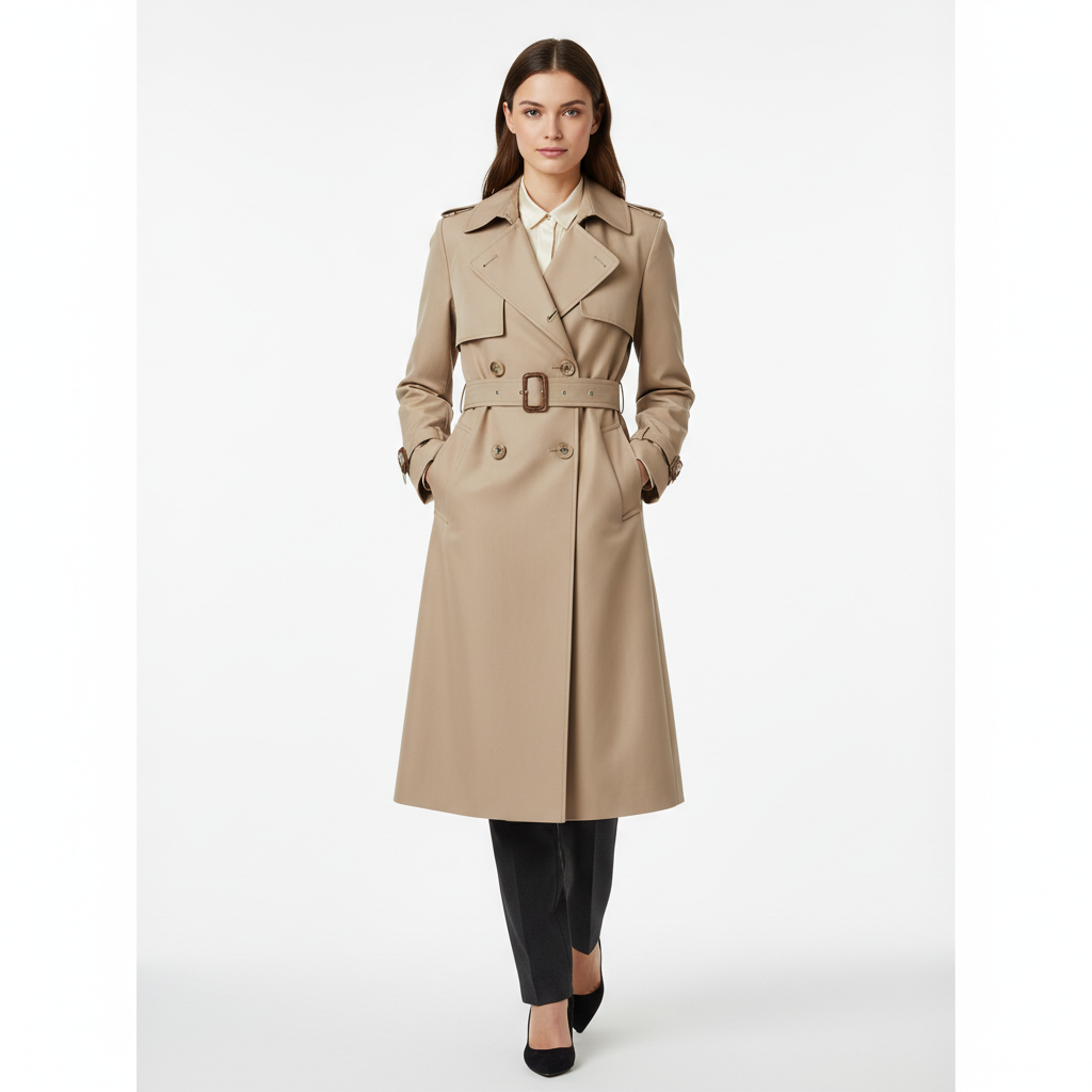 Trench-Coat Premium Femme Mavero