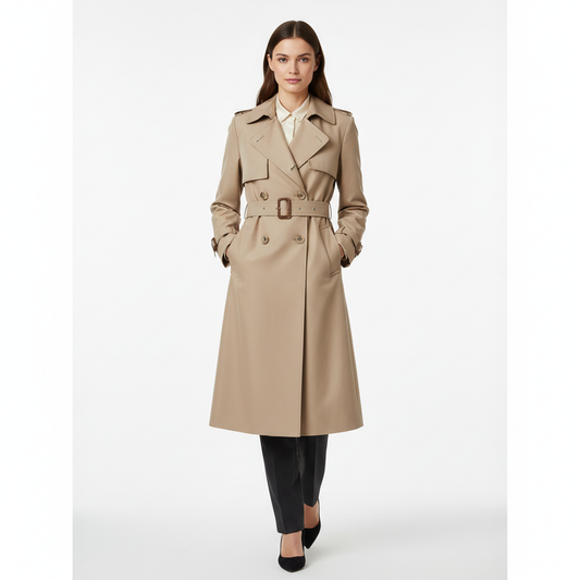 Trench-Coat Premium Femme Mavero