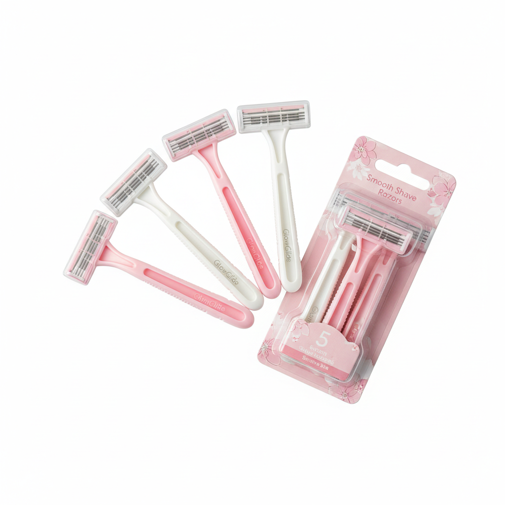 Pack 5 rasoirs jetables pour femme