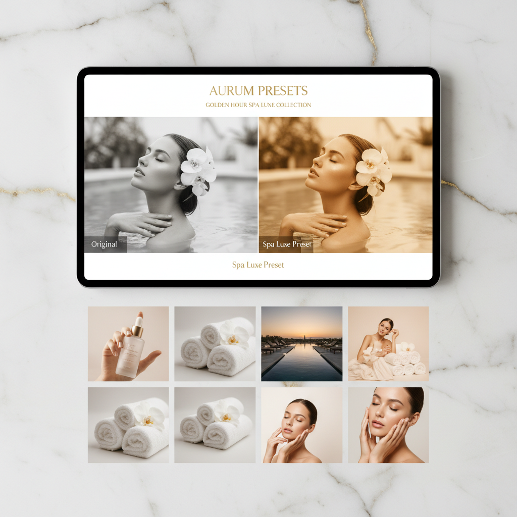 Presets Lightroom Style Spa-Luxe